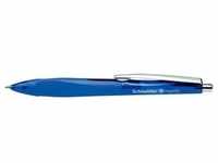 Kugelschreiber Haptify dunkelblau, mit auswechselbarer Mine 775, ergonomisch,