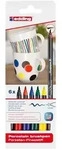 Edding 4200-6 Porzellan-Pinselstift - 1 - 4 mm, 6 Farben sortiert