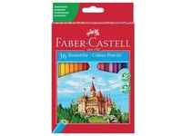 FABER-CASTELL Farbstiftetui Castle, 36 Stück, sortiert