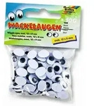 folia Wackelaugen &Oslash; 12 x 9 mm oval 100 St&uuml;ck.