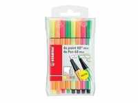 Fineliner / Premium-Filzstift ® point 88® Mini / Pen 68 Etui "Neon"