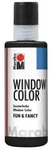 Fensterfarbe Fun&Fancy schwarz 80ml