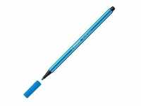 STABILO Fasermaler Pen 68, 1 mm, neonblau