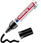 edding 550 550 Permanentmarker 100% Recycelt Breit Rundspitze 3 - 4 mm Schwarz