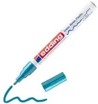 EDDING 751-9-010 Glanzlackmarker 751, 1-2mm, Rundspitze, hellblau