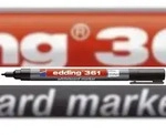 Edding 4-361001 361 Boardmarker - nachf&uuml;llbar, 1 mm, schwarz