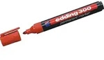 Permanentmarker edding 300 rot Packung mit 10 St&uuml;ck