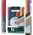 FABER-CASTELL Faber Castell Marker Multimark permanent M 1,0 mm 8er Etui