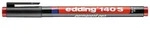 edding 140 S - OHP-Marker, permanent, 0,3 mm, rot