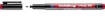 edding Folienschreiber 142 M 4-142002 1mm permanent rot