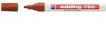 edding Lackmarker 750 4-750-9-007 2-4mm Rundspitze permanent braun