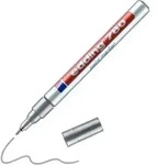 edding 780 Permanent Lackmarker Silber Extra Fein Nadelspitze 0,8 - 1 mm 