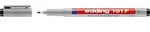 edding 151 F - OHP-Marker, non-permanent, 0,6 mm, schwarz