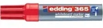 edding Boardmarker 365, 2-7mm, Keilspitze, rot