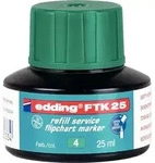 Nachf&uuml;lltusche in Flasche 25ml gn gr&uuml;n f&uuml;r Flipchartmarker edding