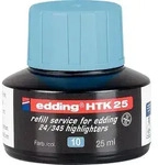 edding Nachf&uuml;lltinte HTK 25 f. Highlighter, hellblau, 25 ml