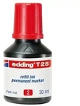 edding Nachf&uuml;lltusche T 25 4-T25002 30ml geruchsarme Tusche rot