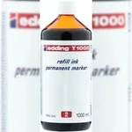 edding Nachf&uuml;lltusche 1000ml rot