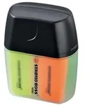 Textmarker - STABILO BOSS MINI - 4er Box - gelb, blau, gr&uuml;n, orange
