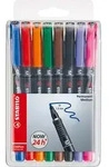 Stabilo&reg; 843/8 Folienschreiber OHPen universal Medium, permanent, 8er Etui