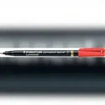 Staedtler Lumocolor special F, rot, permanent