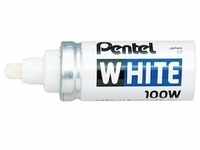 Pentel Weißer Permanent-Marker X100W, Rundspitze - 2,9 mm