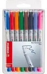 STABILO Folienschreiber OHPen F non-permanent VE=8 St&uuml;ck sortiert