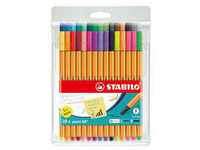 STABILO Fineliner point 88® Etui, mit 30 Stiften