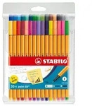 STABILO Fineliner point 88 Etui mit 30 Stiften