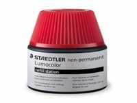STAEDTLER Nachfülltinte Lumocolor nonpermanent, rot, Inhalt: 15 ml