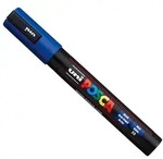 UNI MITSUBISHI uni-ball Pigmentmarker POSCA (PC-5M), dunkelblau