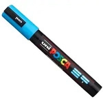 UNI MITSUBISHI uni-ball Pigmentmarker POSCA (PC-5M), hellblau