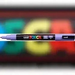 uni-ball Pigmentmarker lila