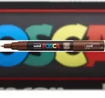 uni-ball Faber Castell Marker UNI POSCA PC-1MC 0,7 mm braun