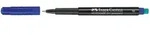 FABER-CASTELL Faber Castell Marker Multimark permanent F 0,6 mm blau