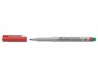 FABER-CASTELL Overheadstift OHP-PLUS rot M NonP