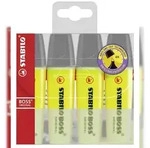 STABILO BOSS Original Textmarker gelb 4 St&uuml;ck