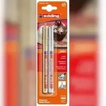 edding 751 Glanzlackmarker sortiert gold, silber (2er Blister)