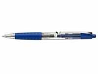 Schneider Gel-Kugelschreiber mit Druckmech. und weicher Soft-Grip-Zone,blau