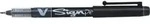 Pilot V-Sign Pen Fineliner 0.6 mm Nadelspitze Schwarz