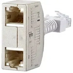 Metz Connect RJ45 Anschlussverdoppler (Telefon/Telefon) 2 St&uuml;ck