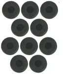 Jabra Evolve 20/65 Ersatz-Ohrkissen aus Kunstleder &ndash; 10er Pack (14101-46)