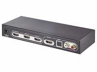 SpeaKa Professional 3 Port Ultra HD HDMI Switch mit Audio Extractor