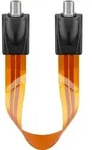 Goobay 11953 SAT Fensterdurchf&uuml;hrung, extrem flach (0,3 mm), 0.2 m - F-Buchse >
