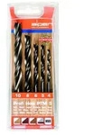 Holzbohrersatz 4, 5, 6, 8, 10mm , HSS-G f&uuml;r Hartholz