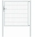Alberts 647131 Einzeltor Flexo mit Zubeh&ouml;r, feuerverzinkt, Breite 125 cm, H&ouml;he 120
