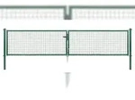 Alberts 604202 Wellengitter-Doppeltor, gr&uuml;n, Breite 400 cm, H&ouml;he 75 cm