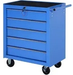 HOMCOM - Werkzeugwagen - 67,5L x 33B x 77H cm - blau