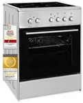 Exquisit ECM 6-4 Inox Elektro-Standherd | Ober-/Unterhitze | Grill | ...