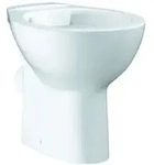 GROHE Stand-Tiefsp&uuml;l-WC Bau Keramik39430 Abgang waagerecht alpinwei&szlig;